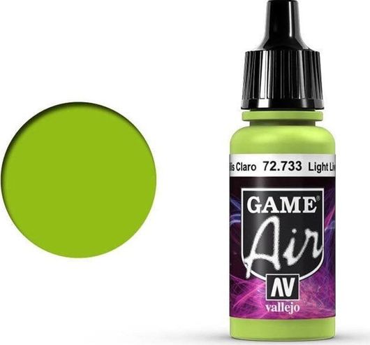 Χρώμα Μοντελισμού Acrylicos Vallejo Game Air 17ml Light Livery Green #72733