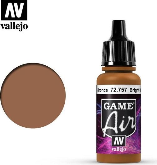 Χρώμα Μοντελισμού Acrylicos Vallejo Game Air 17ml Bright Bronze #72757