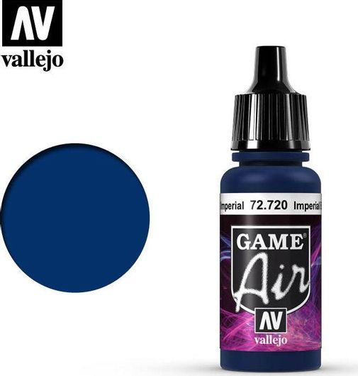 Χρώμα Μοντελισμού Acrylicos Vallejo Game Air 17ml Imperial Blue #72720
