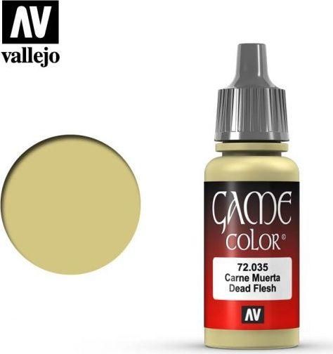 Χρώμα Μοντελισμού Acrylicos Vallejo Game Color 17ml Dead Flesh #72035