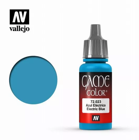 Χρώμα Μοντελισμού Acrylicos Vallejo Game Color 17ml Electric Blue #72023