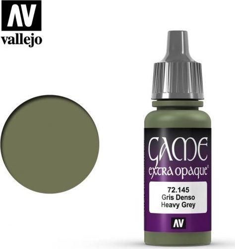 Χρώμα Μοντελισμού Acrylicos Vallejo Game Extra Opaque 17ml Heavy Grey #72145