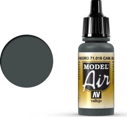 Χρώμα Μοντελισμού Acrylicos Vallejo Model Air 17ml Black Green #71018