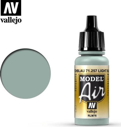 Χρώμα Μοντελισμού Acrylicos Vallejo Model Air 17ml Light Blue RLM76 #71257