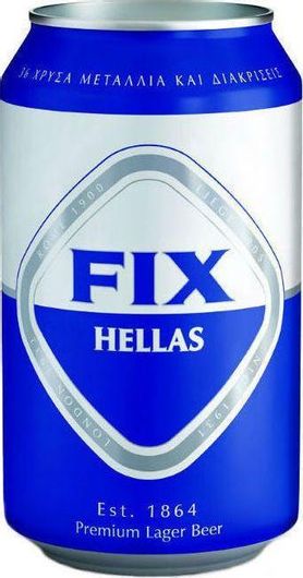 Μπύρα Fix Lager Κουτί 330ml
