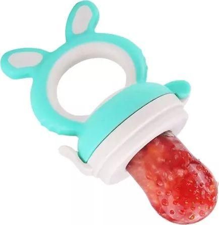 Πιπίλα Εκπαίδευσης Φαγητού για Φρούτα & Λαχανικά Πράσινο