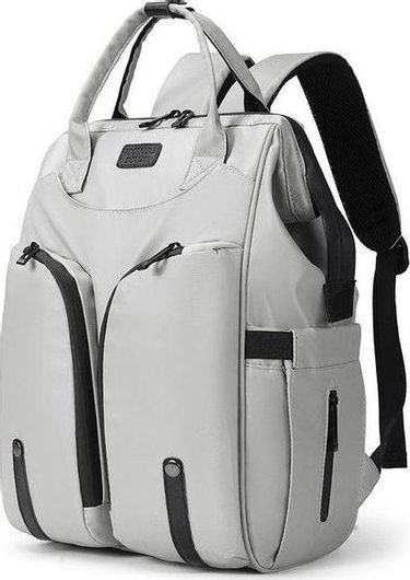 Τσάντα - Αλλαξιέρα Πλάτης / Χειρός Αδιάβροχη Γκρι