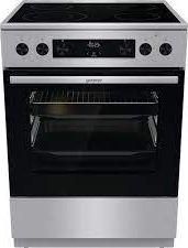 Κουζίνα Gorenje GECS6C70XPA 71lt με Κεραμικές Εστίες 60cm Inox