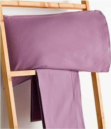 Μαξιλαροθήκες Vesta Home Synthesis με Φάσα 50x75cm 511 Μοβ Σετ 2τμχ