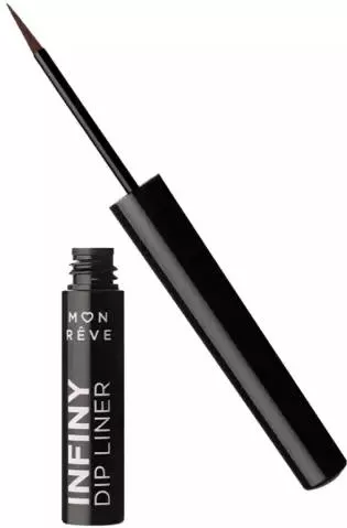 Eye Liner Mon Reve Infiny Dip Waterproof Πινέλο 13 Brown Black 2ml