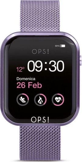 Smartwatch OPS! Objects OPSSW-18 Μοβ | SHOPFLIX.gr