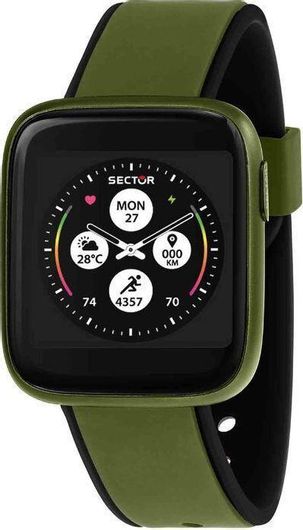 Smartwatch Sector S-04 R3253158005 Aluminium 40mm Πράσινο