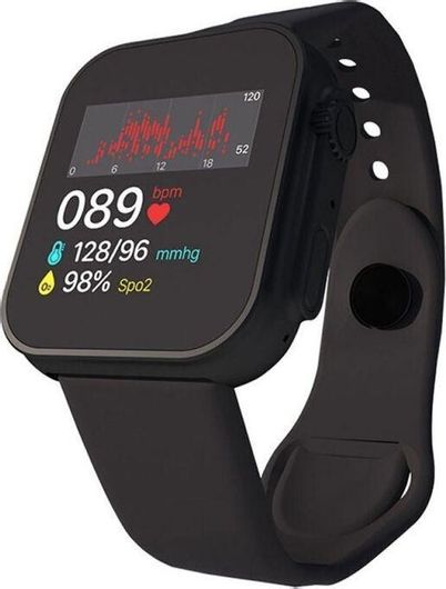 Smartwatch Μαύρο