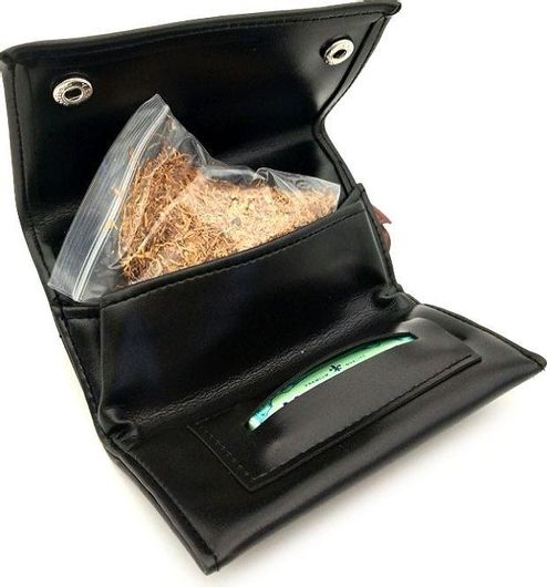 Καπνοθήκη 1340744 από Δερματίνη Μαύρη