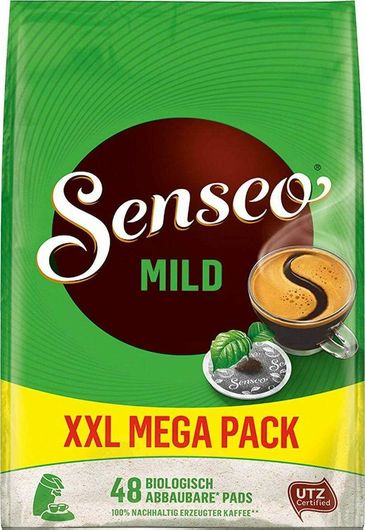 Senseo Κάψουλες Espresso Mild Συμβατές με Μηχανή Senseo Pads 48caps