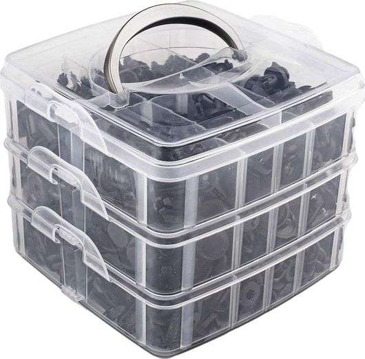 Κλιπς Αυτοκινήτου Σετ 620τμχ