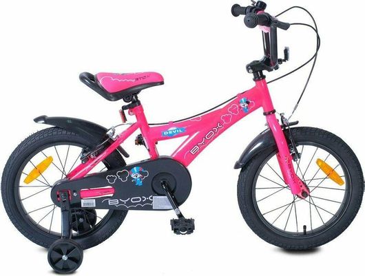 Παιδικό Ποδήλατο BMX Byox Devil 16" Ροζ