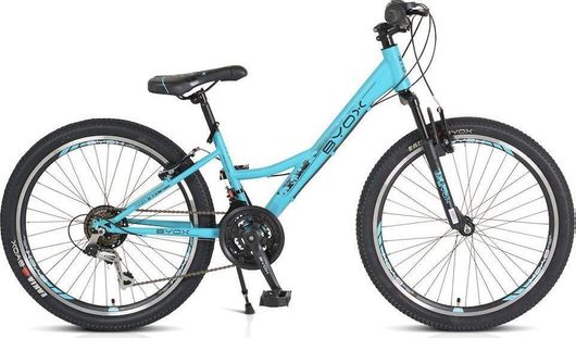 Παιδικό Ποδήλατο Mountain Bike Byox Bicycle 24“ Αλουμίνιο Τιρκουάζ
