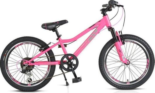 Παιδικό Ποδήλατο Mountain Bike Byox Tucana 20" 6 Ταχυτήτων Ροζ