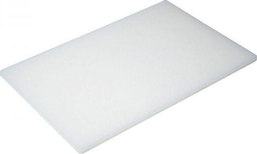 Πλάκα Κοπής GTSA Πολυαιθυλενίου 50x30x1.3cm Λευκό