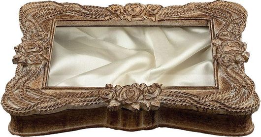 Στεφανοθήκη La Vista Επιτραπέζια 30x23cm Καφέ