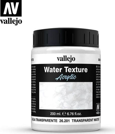 Χρώμα Μοντελισμού Acrylicos Vallejo Diorama Effects 200ml Transparent Water #26201