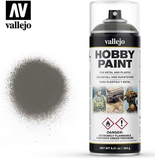 Χρώμα Μοντελισμού Acrylicos Vallejo Hobby Paint Spray 400ml German Field Grey #28006