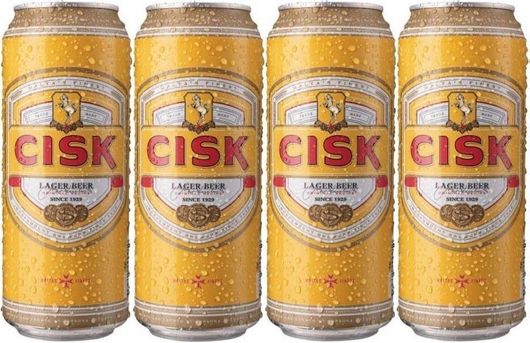 Μπύρα Cisk Lager Μαλτέζικη σε Φιάλη 500ml 4.2% 4τμχ