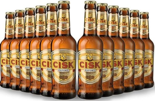 Μπύρα Cisk export Lager Μαλτέζικη Ξανθιά σε Φιάλη 330ml 5% 12τμχ
