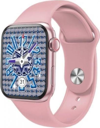 Smartwatch HW22 44mm με Παλμογράφο Μαύρο