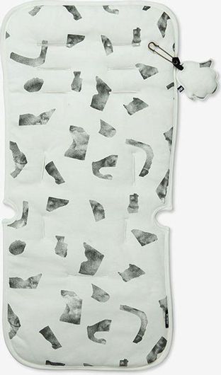 Κάλυμμα Καροτσιού Minene Διπλής Όψης 35x75cm Λευκό