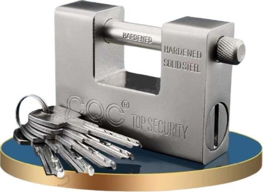 Λουκέτο Stelar BSD50-586400 Ατσάλινο Τάκου με Κλειδί 50mm