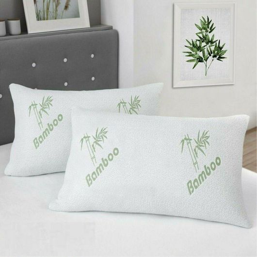 Mαξιλάρι Ύπνου Oxford Home Pil-006 Bamboo 50x70cm Λευκό