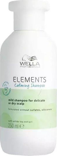 Wella Elements Calming Σαμπουάν για Ευαίσθητο Τριχωτό κατά της Πιτυρίδας & της Ξηροδερμίας 250ml