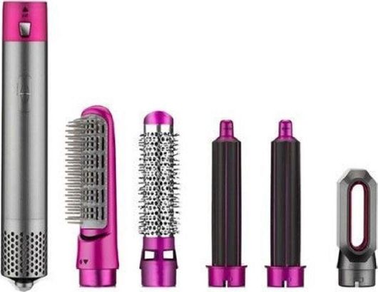 Ηλεκτρική Βούρτσα Μαλλιών Κεραμική για Ίσιωμα και Μπούκλες 1000W