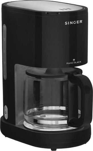 Καφετιέρα Φίλτρου Singer 1000W Μαύρο