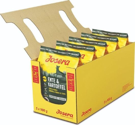 Josera Adult Duck & Potato 5x0.9kg Ξηρά Τροφή χωρίς Σιτηρά για Ενήλικους Σκύλους με Πάπια και Πατάτες