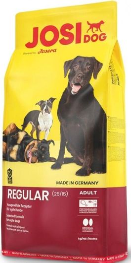 Josera Josidog Regular 15kg Ξηρά Τροφή Σκύλων χωρίς Γλουτένη με Καλαμπόκι και Κρέας