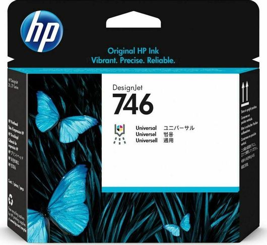Μελάνι Εκτυπωτή InkJet HP DesignJet 746 Πολλαπλό Color P2V25A