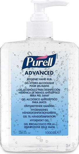 Αντισηπτικό Χεριών Purell Advanced με Αντλία 1000ml