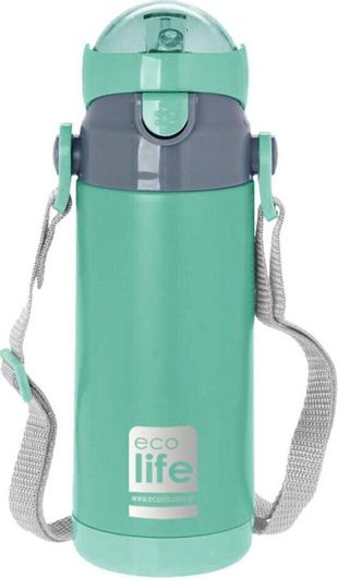 Παγούρι Ecolife Πλαστικό 400ml Πράσινο