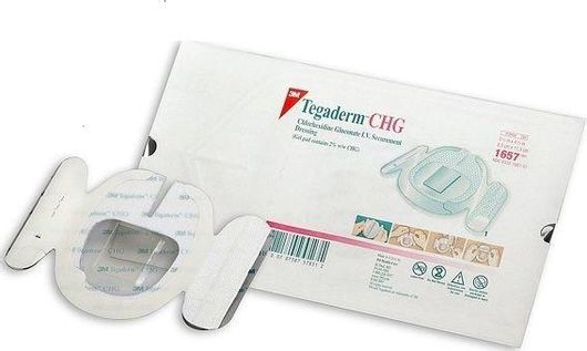 Αυτοκόλλητο Επίθεμα 3M Αποστειρωμένο Tegaderm CHG 11.5x8.5cm