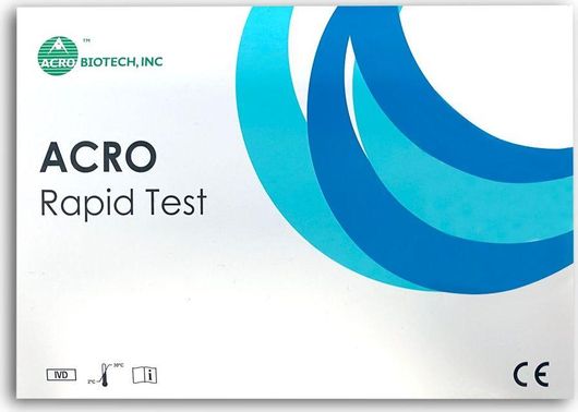 Τεστ Στρεπτόκοκκου Acro Biotech Strep A Test Rapid με Δείγμα Σάλιου 20τμχ