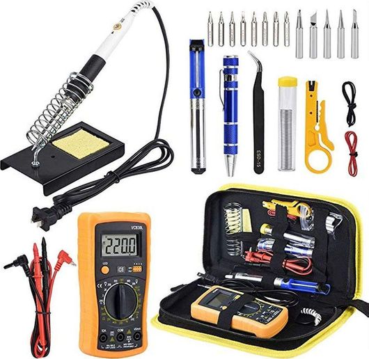 Σετ Σταθμός Κόλλησης Handskit Ρεύματος 60W με Ρύθμιση Θερμοκρασίας