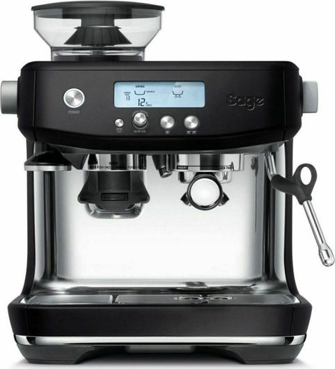 Μηχανή Espresso Sage The Barista Pro Αυτόματη 1650W Πίεσης 15bar με Μύλο Άλεσης Black Truffle
