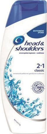Head & Shoulders 2in1 Classic Clean Σαμπουάν κατά της Πιτυρίδας για Λιπαρά Μαλλιά 360ml