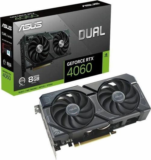 Κάρτα Γραφικών Asus GeForce RTX 4060 8GB Dual OC GDDR6