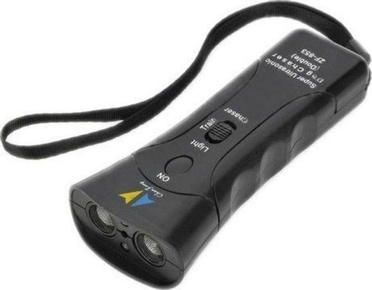 Συσκευή Απώθησης & Εκπαίδευσης Σκύλου με Υπερήχους ZF-853 Μαύρο