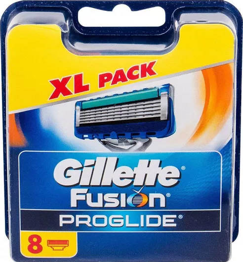 Gillette Fusion Proglide Ανταλλακτικές Κεφαλές με 5 Λεπίδες και Λιπαντική Ταινία 8τμχ
