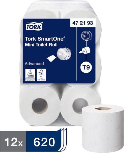 Χαρτί Υγείας Tork Smartone Mini Centerfeed 2φύλλο 12τμχ